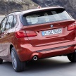 BMW 2 Series Active Tourer, Gran Tourer facelifted