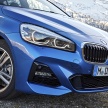 BMW 2 Series Active Tourer, Gran Tourer facelifted