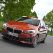 BMW 2 Series Active Tourer, Gran Tourer facelifted