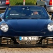SPIED: 992 Porsche 911 Cabriolet spotted, roof down