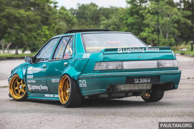 Proton Saga Orion 1985 – Rocket Bunny dari Utagha