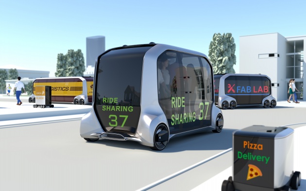 Toyota e-Palette Concept Vehicle debuts at 2018 CES