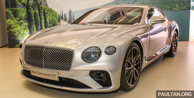 Bentley Continental GT 2018 dilancarkan – RM1.9 juta!