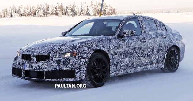 SPYSHOTS: G80 BMW M3 spotted testing in the cold