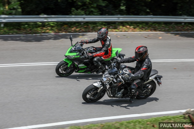 REVIEW: Kawasaki Ninja 650 and Z650 in Malaysia, RM36k-RM38k – fun with or without clothes on?