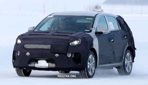 SPYSHOTS: Kia Niro EV spotted cold-weather testing