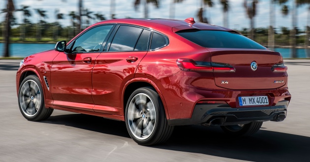 G02 BMW X4 unveiled with M40i and M40d variants