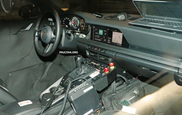 2019 Porsche 911 teased; spyshots reveal 992 interior
