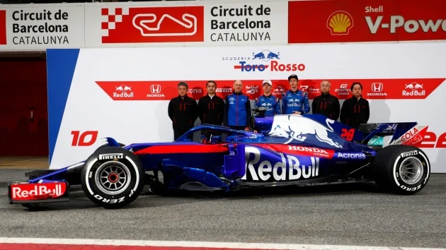 Toro Rosso and Force India reveal their 2018 F1 cars