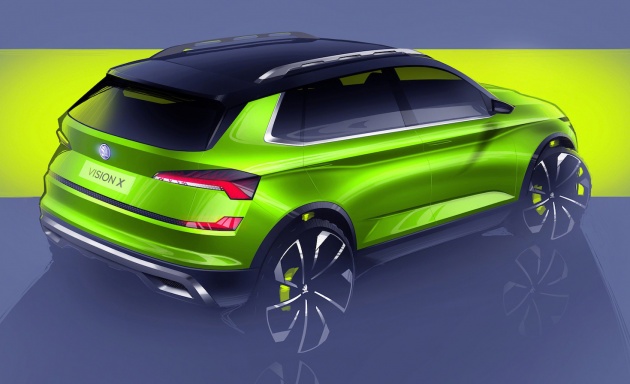 Skoda Vision X concept previews new B-segment SUV