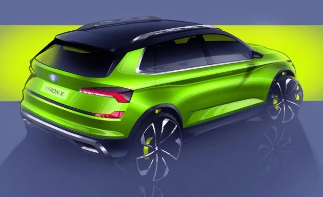 Skoda Vision X – rekaan konsep SUV urban kompak