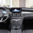 W205 Mercedes-Benz C-Class facelift first details – new electronics, safety systems from S-Class