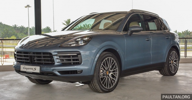 2018 Porsche Cayenne makes regional debut in M’sia