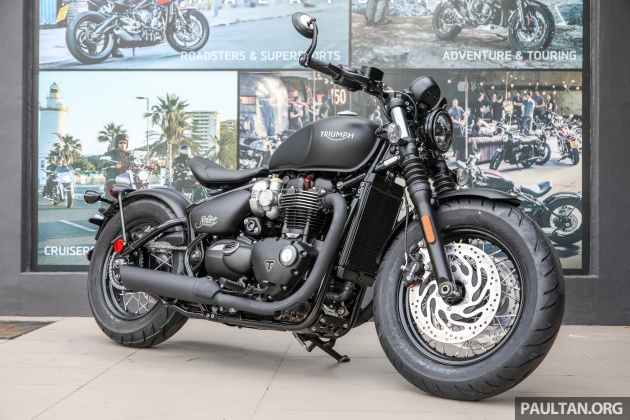 2018 Triumph Bobber Black, Speedmaster, Tiger 800 XC and XR in Malaysia – from RM56,900 to RM81,900