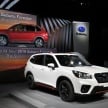 2019 Subaru Forester unveiled – more space, more technology, new 2.5 litre direct-injected boxer engine