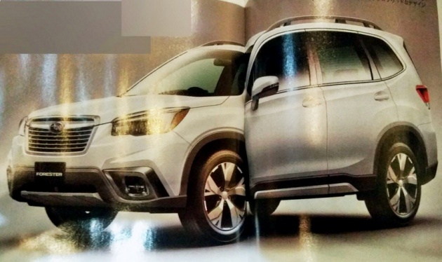 Subaru Forester 2019 – imej dalam majalah terbocor