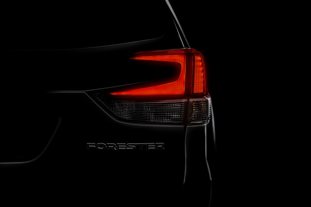 Imej teaser Subaru Forester generasi baharu disiar –  bakal buat kemunculan di New York Auto Show 2018