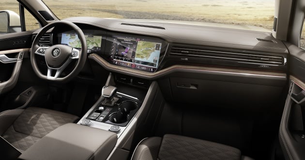 2019 Volkswagen Touareg debuts with 15-inch display