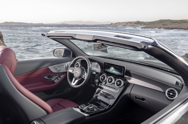 Mercedes-Benz C-Class Coupe C205 dan C-Class Cabriolet A205 facelift – enjin dan kelengkapan baharu