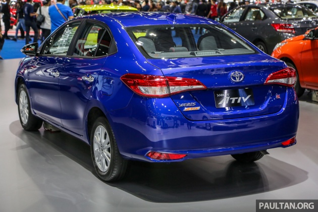Bangkok 2018: Toyota Yaris Ativ – Vios generasi baharu dengan enjin 1.2L, hanya untuk pasaran Thai