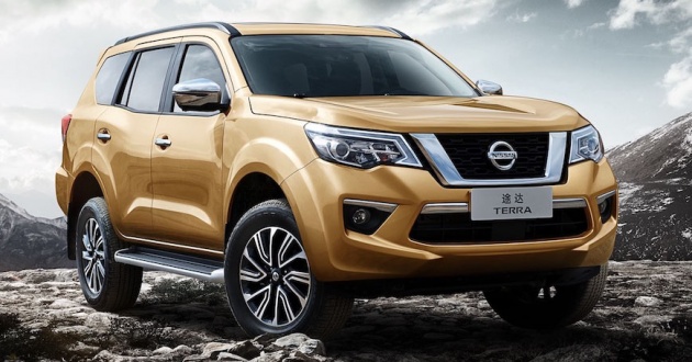 Nissan Terra mula di jual di China bermula 12 April ini