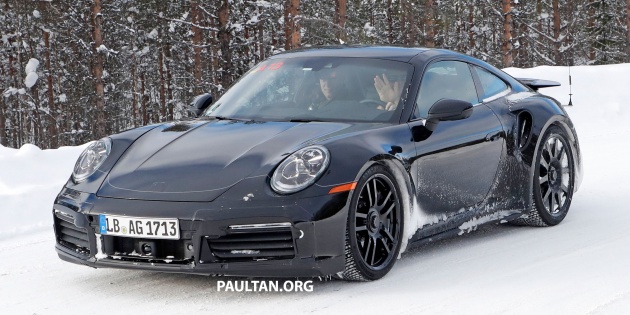 SPIED: 992 Porsche 911 GT3 hiding in Turbo clothes