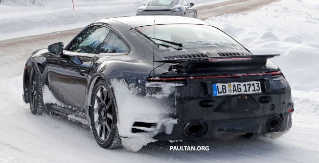 SPIED: 992 Porsche 911 GT3 hiding in Turbo clothes