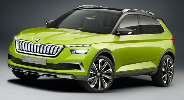 Skoda Vision X didedahkan – model konsep dengan enjin janaan gas asli (CNG), petrol dan motor elektrik
