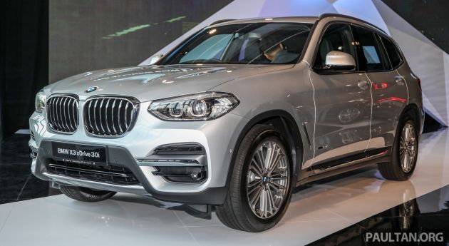 BMW X3 G01 kini dilancarkan di Malaysia – varian 30i Luxury, 252 hp/350 Nm, harga jangkaan RM320,000