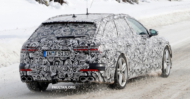 SPIED: Audi S6 Avant spotted again; 2.9L biturbo V6?