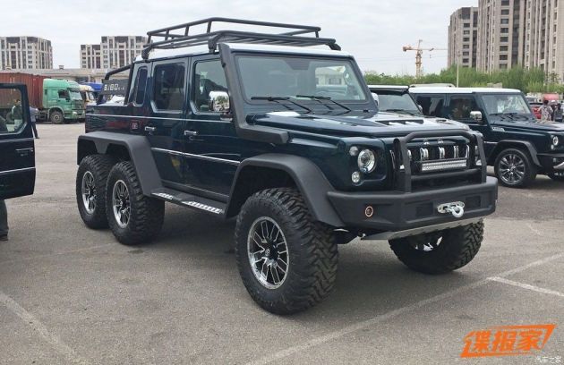 BAIC BJ80 6×6 – Mercedes-AMG G 63 tiruan dari China