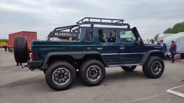 BAIC BJ80 6×6 – Mercedes-AMG G 63 tiruan dari China