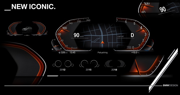 BMW reveals next-gen iDrive, digital instrument cluster