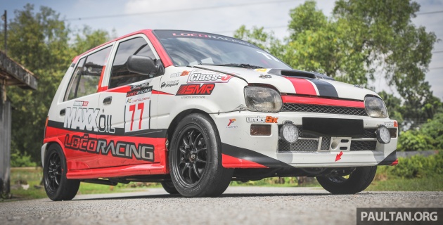 Perodua Kancil – baka perlumbaan dari Rawang
