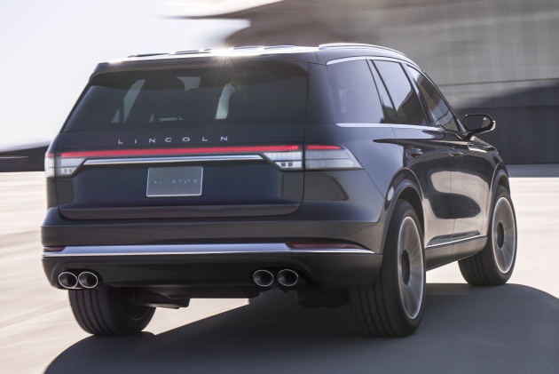 Lincoln Aviator previewed in New York – three-row SUV with plug-in hybrid option, production next year