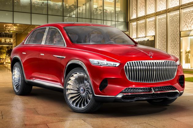 Vision Mercedes-Maybach Ultimate Luxury – mewah luar dalam, guna empat motor elektrik, kuasa 748 PS