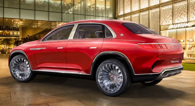 Vision Mercedes-Maybach Ultimate Luxury – mewah luar dalam, guna empat motor elektrik, kuasa 748 PS
