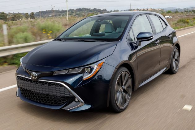 2019 Toyota Corolla Hatchback for Australian market – 168 hp/200 Nm 2.0 litre petrol and 1.8 litre hybrid