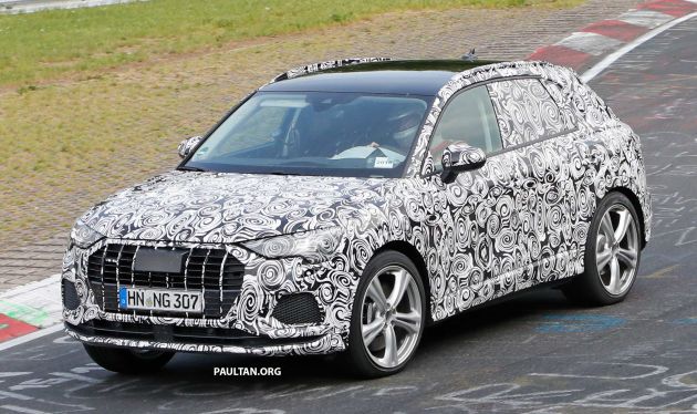 SPYSHOTS: Audi RS Q3 testing at the Nurburgring