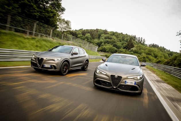 Alfa Romeo lancarkan Giulia dan Stelvio edisi NRing