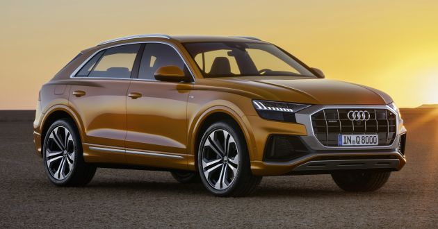 Audi Q8 officially revealed to take on the BMW X6