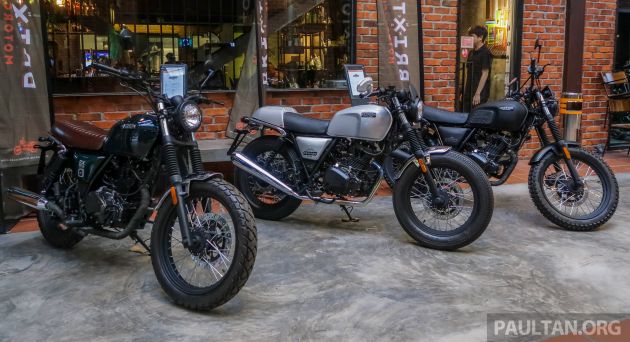 Brixton BX150 masuk M’sia – 150 cc, harga dari RM9k