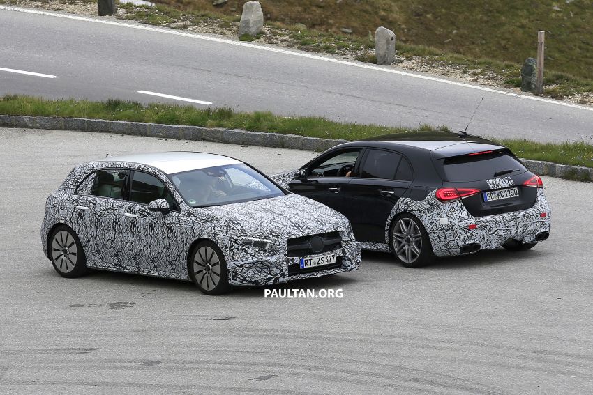 SPIED: New Mercedes-AMG A45 is really aggressive 828813