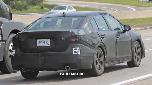 SPYSHOTS: 2020 Subaru Legacy spotted road-testing