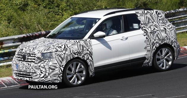 SPYSHOTS: Volkswagen T-Cross testing at the ‘Ring