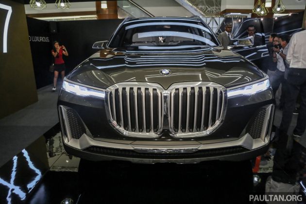 BMW Concept X7 iPerformance makes SEA debut in KL, previews flagship SUV that will hit market in 2019