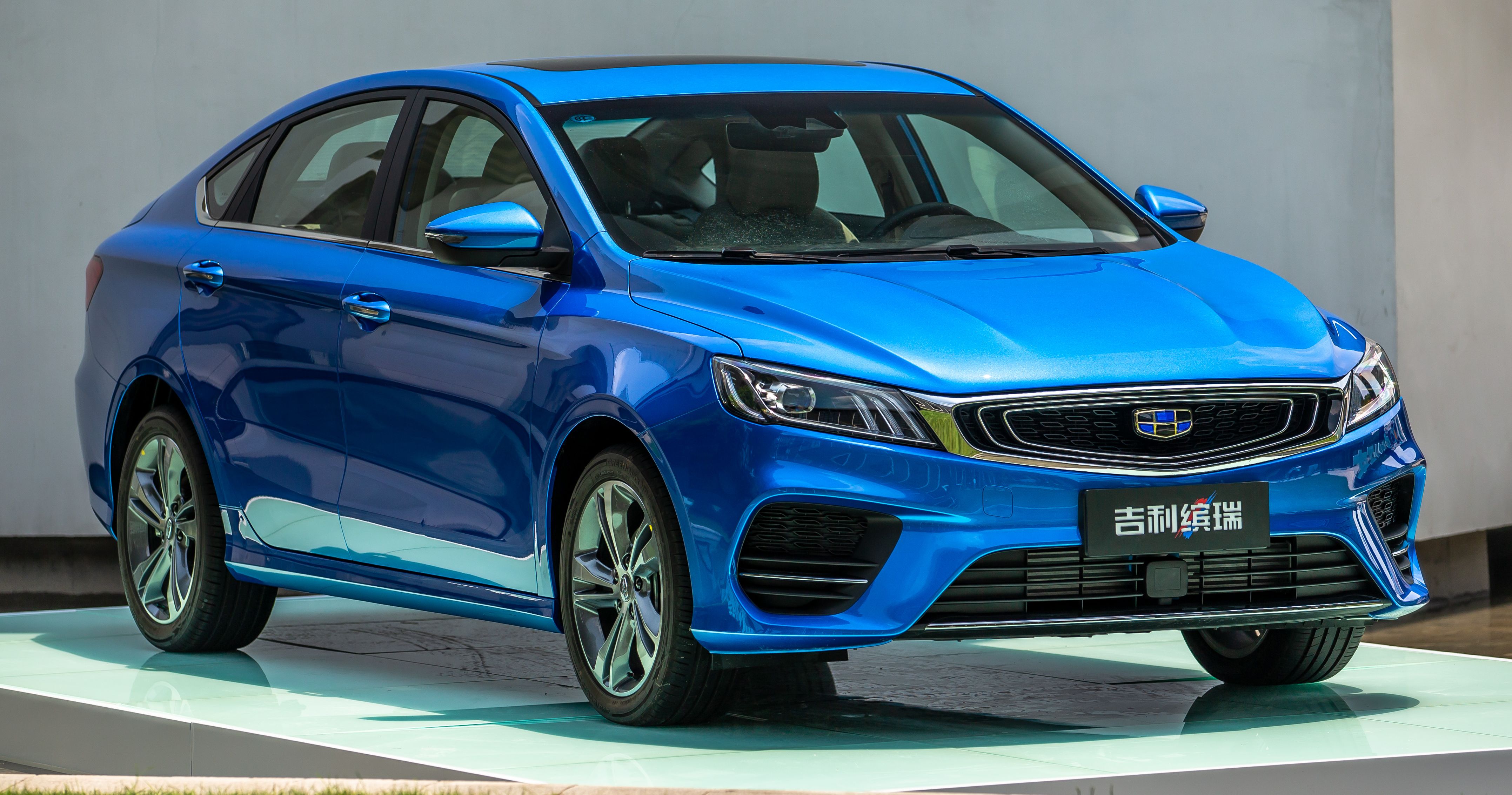 Geely Binrui – first photos revealed, based on BMA