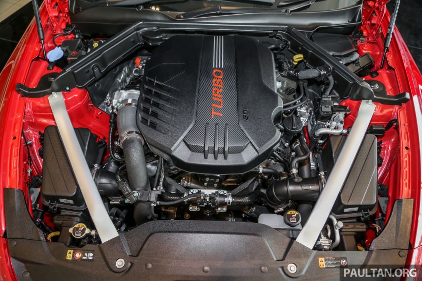 Kia Stinger launched in Malaysia – 251 hp 2.0 GT Line and 365 hp 3.3 V6 GT, CBU, RWD, RM240k to RM310k 837105