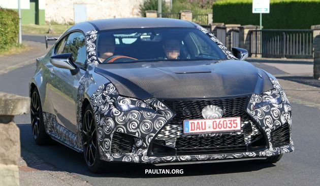 SPYSHOTS: Lexus RC F to spawn hotter GT version