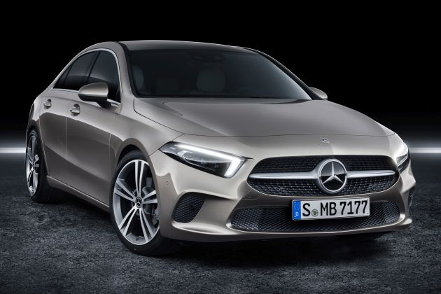 Mercedes-Benz A-Class Sedan V177 akhirnya muncul